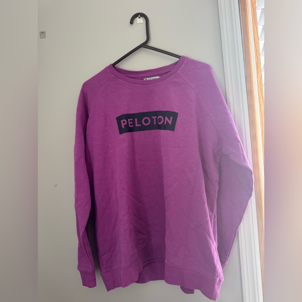 Peloton Vibrant Purple Crewneck
